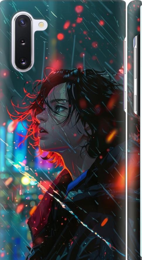 Чехол на Samsung Galaxy Note 10 Ночные огни (6096m-1718-42517)