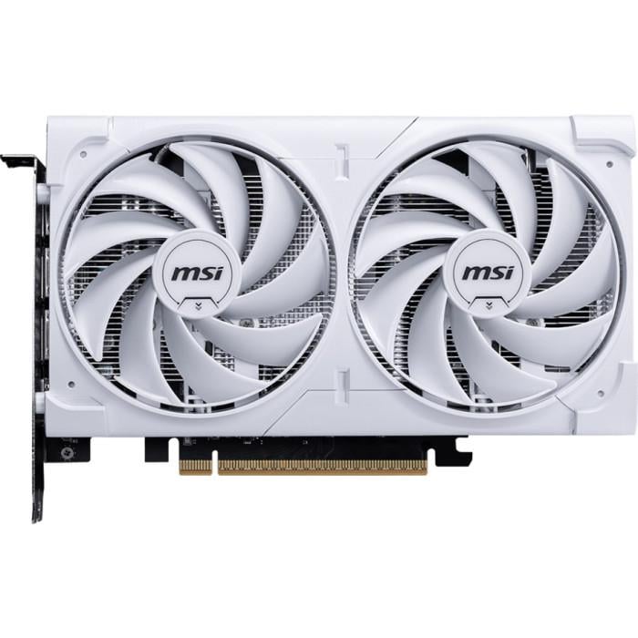 Видеокарта MSI NVIDIA GeForce RTX 5060 VENTUS 2X OC 8 Гб GDDR7 28000 MHz 2535 MHz White (35698969) Видеокарта MSI NVIDIA GeForce RTX 5060 VENTUS 2X OC 8 Гб GDDR7 28000 MHz 2535 MHz White (35698969)
