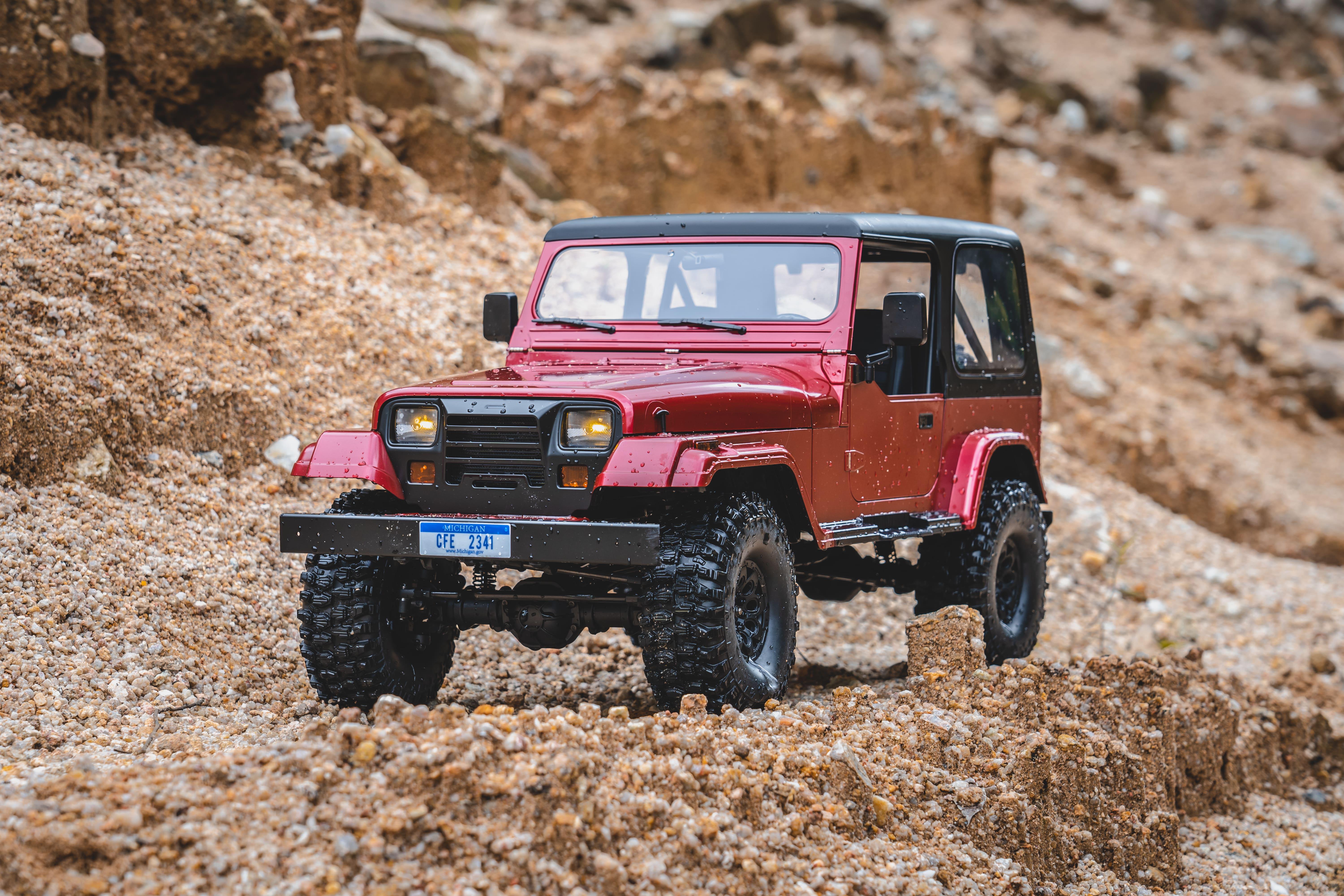 Радиоуправляемая машина ROC HOBBY 1:10 Mashigan RS JEEP Red - фото 7 Радиоуправляемая машина ROC HOBBY 1:10 Mashigan RS JEEP Red - фото 7