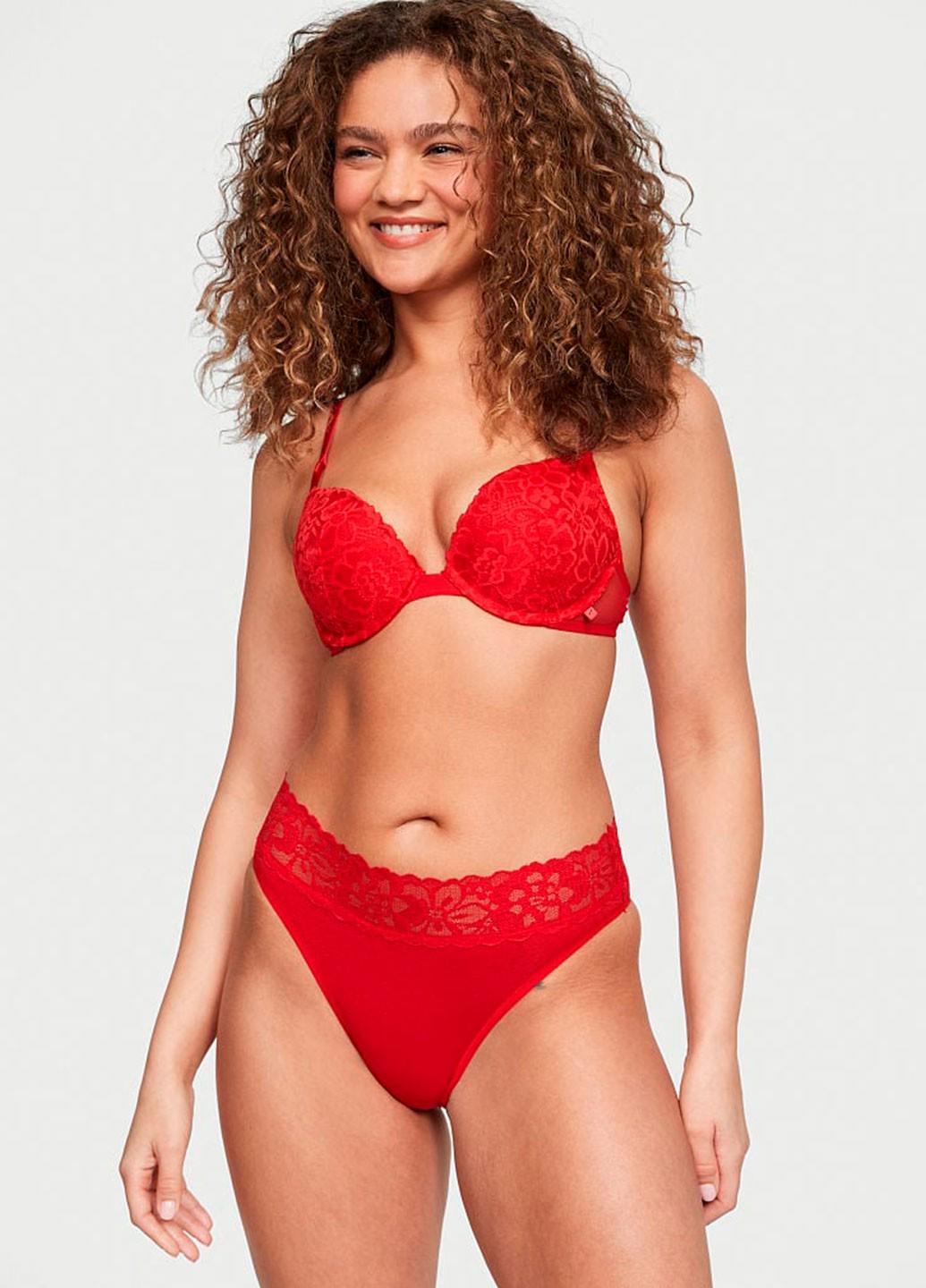 Трусики Victoria's Secret M Красный (3560000598058QD4M)