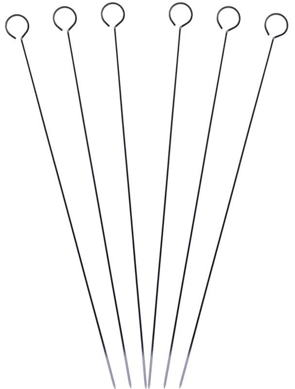 Набор шампуров угловых Kamille скаут 6 шт. 40 см Набор шампуров угловых Kamille скаут 6 шт. 40 см