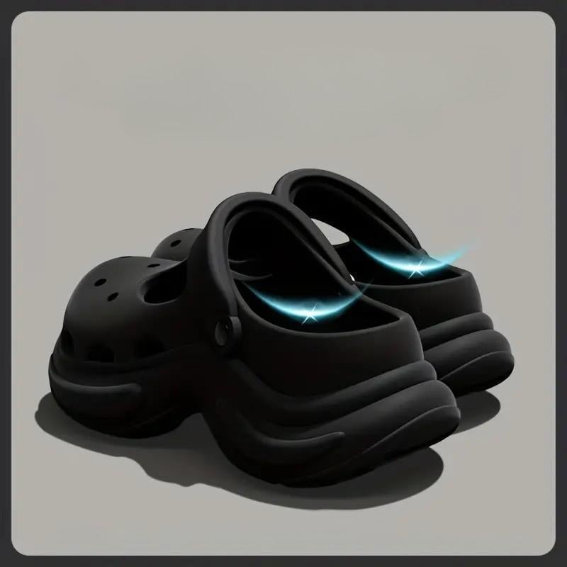 Сабо женские из пеноматериала EVA с амортизирующей и антискользящей подошвой р. 35 22 см Черный (D-0141) - фото 5 Сабо женские из пеноматериала EVA с амортизирующей и антискользящей подошвой р. 35 22 см Черный (D-0141) - фото 5