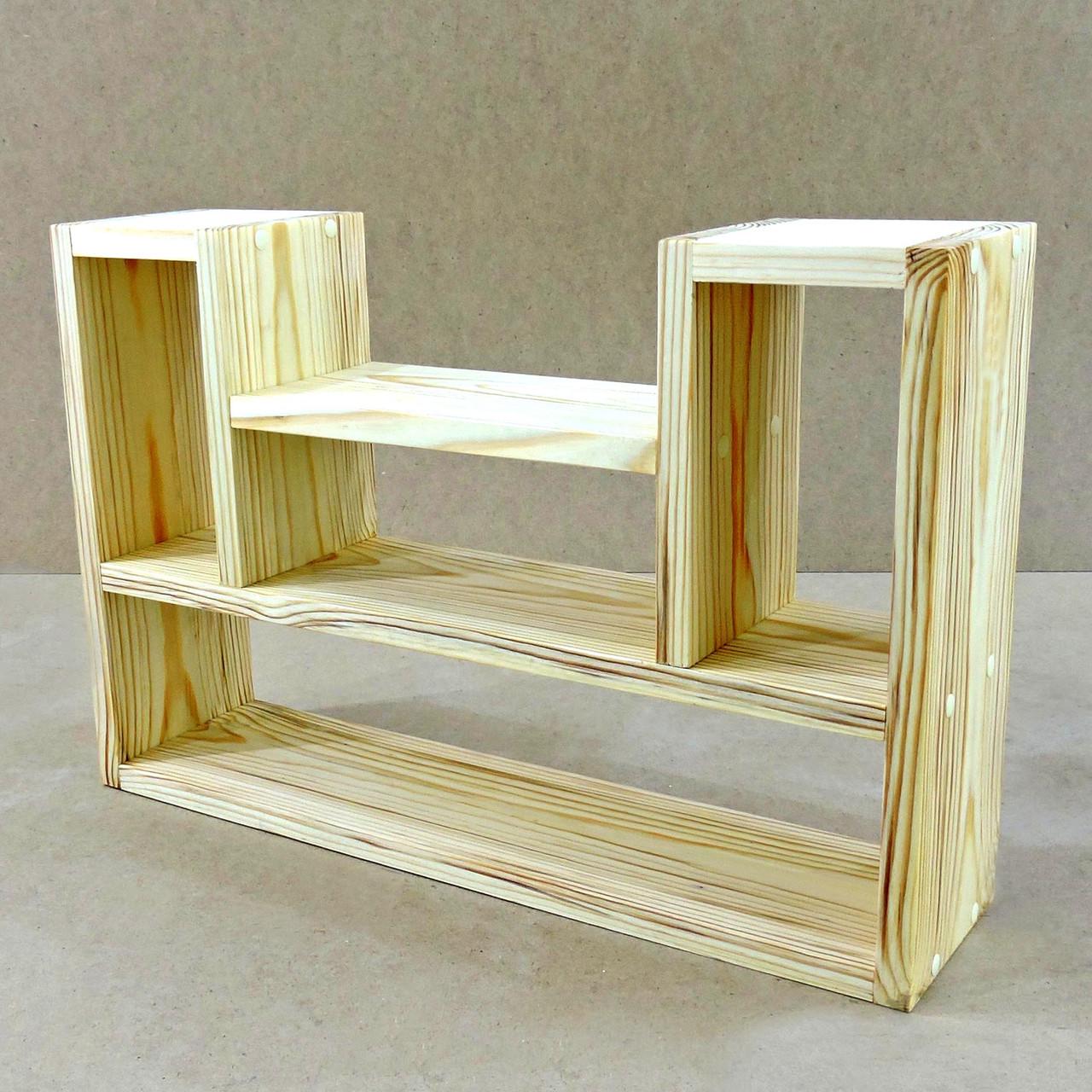 Полка настенная из дерева Торрес Бланже (НСП-003901)