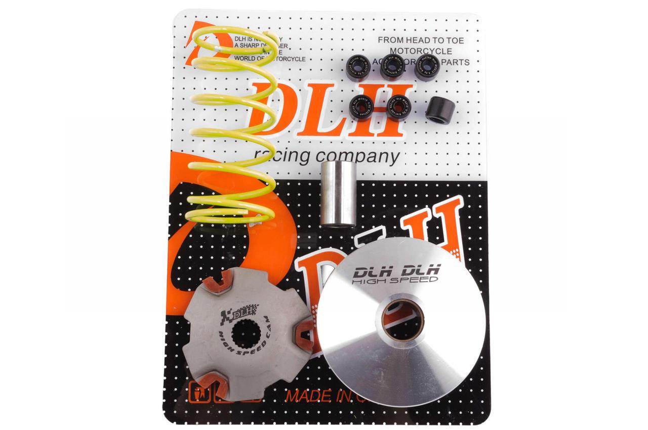 Вариатор передний тюнинг DLH Suzuki AD100 и палец/ролики 6 шт./пружина торкдрайвера (2177146772) Вариатор передний тюнинг DLH Suzuki AD100 и палец/ролики 6 шт./пружина торкдрайвера (2177146772)