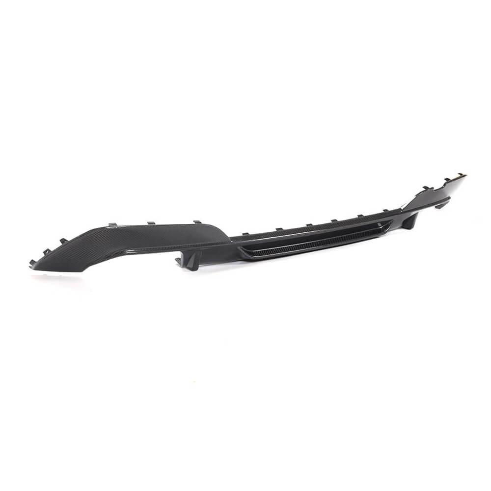 Диффузор заднего бампера DDCarbon V1 2019-2021 M-Sport для BMW 3 серия G20/21 2018- гг. натуральный карбон (136938)