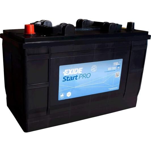Аккумулятор EXIDE Start PRO L EN750 110 Ah-12 V 349х175х235 мм (EG1101) Аккумулятор EXIDE Start PRO L EN750 110 Ah-12 V 349х175х235 мм (EG1101)