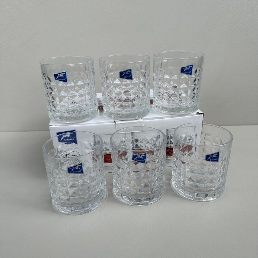 Набор стаканов Glass Tumbler BM5411AQU 330 мл 6 шт. (2767146402)