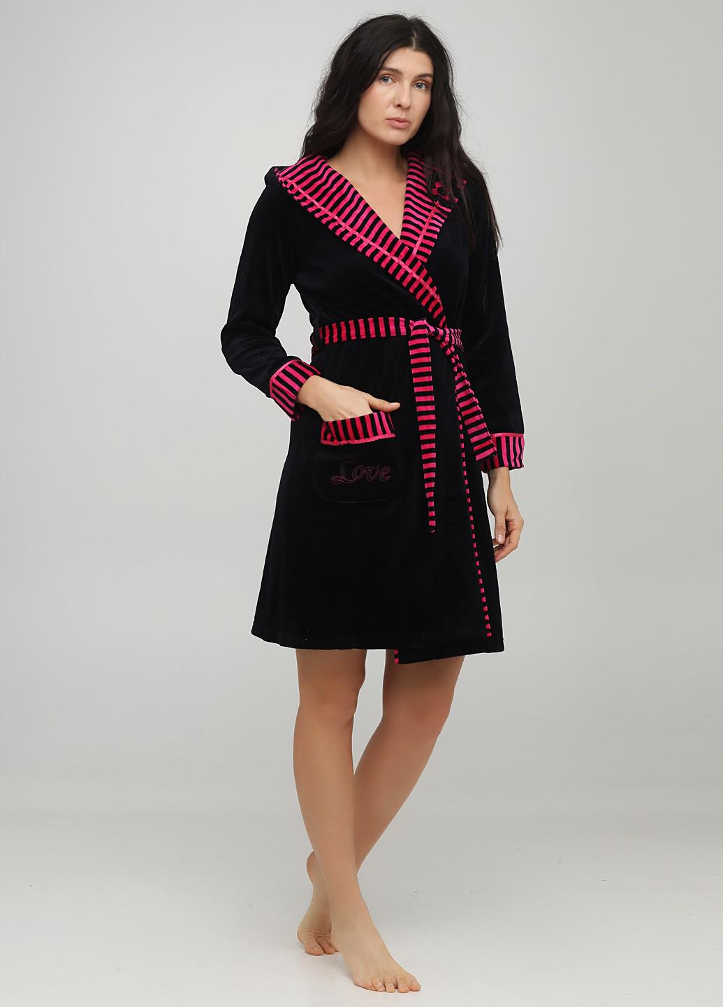 Домашний женский халат Romeo Life L Синий (1630-01)