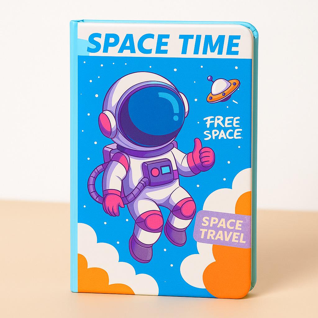Блокнот Космонавт MK 5557 12,5х18х2 см