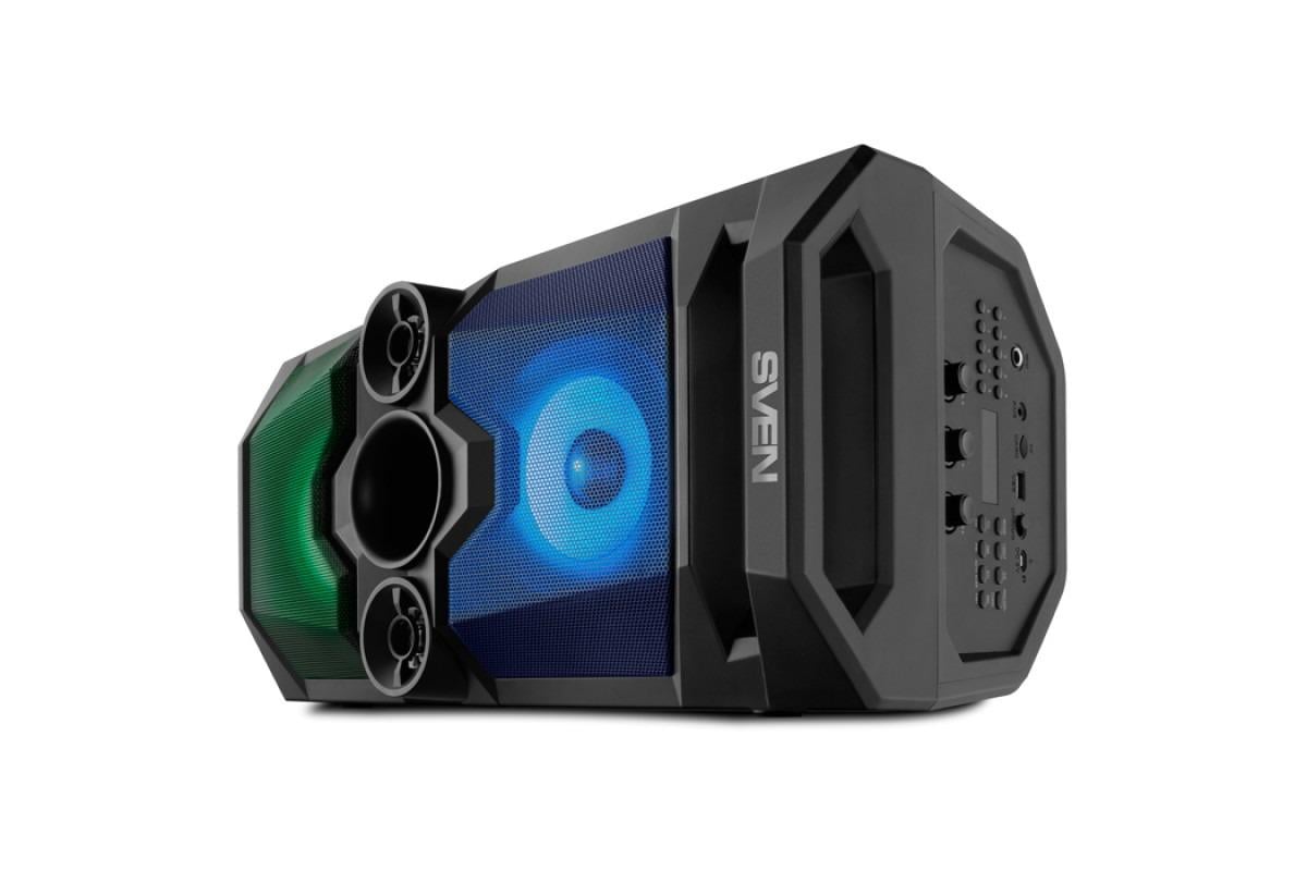 Портативная акустическая система SVEN PS-650 50 Вт с Bluetooth и караоке (35031)