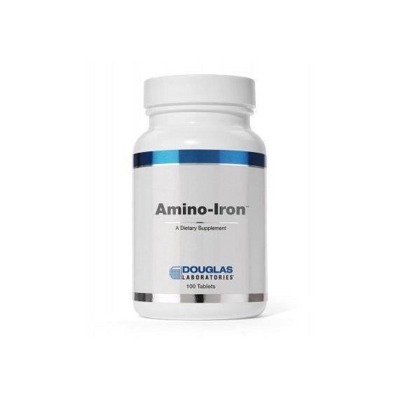 Микроэлемент Железо Douglas Laboratories Amino-Iron 18 мг 100 Tabs