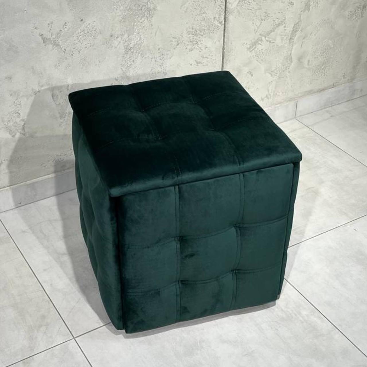 Пуф-трансформер велюровий 5в1 м'який Зелений (000088975) - фото 4 Пуф-трансформер велюровий 5в1 м'який Зелений (000088975) - фото 4