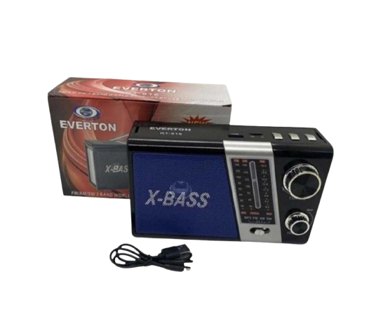 Радиоприемник Everton RT-816 с фонарем Bluetooth FM USB SD (1756375709)