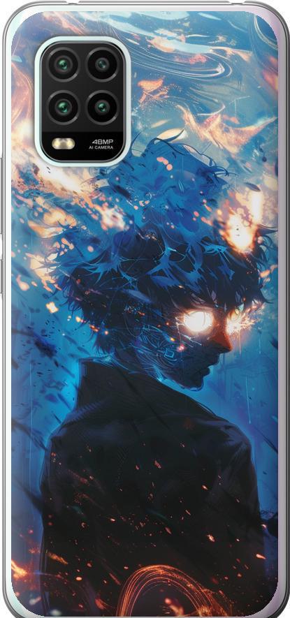 Чехол на Xiaomi Mi 10 Lite Сатору Годжо (6129u-1924-42517)