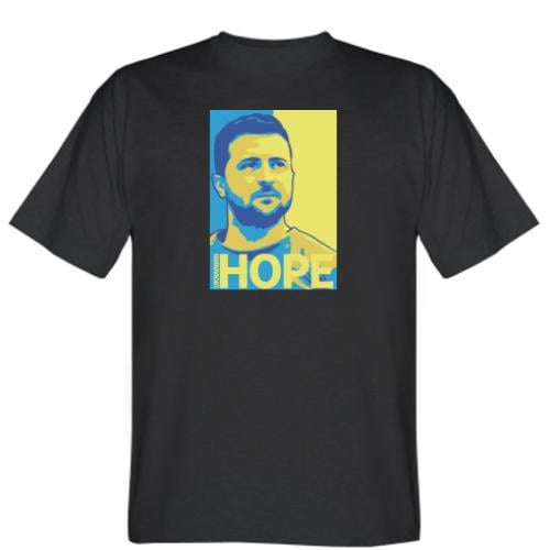 Футболка мужская Зеленский - Ukrainian hope XL Черный (12978522-2-182933-XL) - фото 1