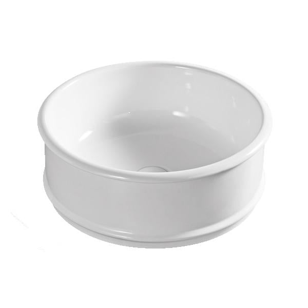 Умывальник накладной VOLLE PUERTA 13-16-270 455x455x175 мм Белый (71860)