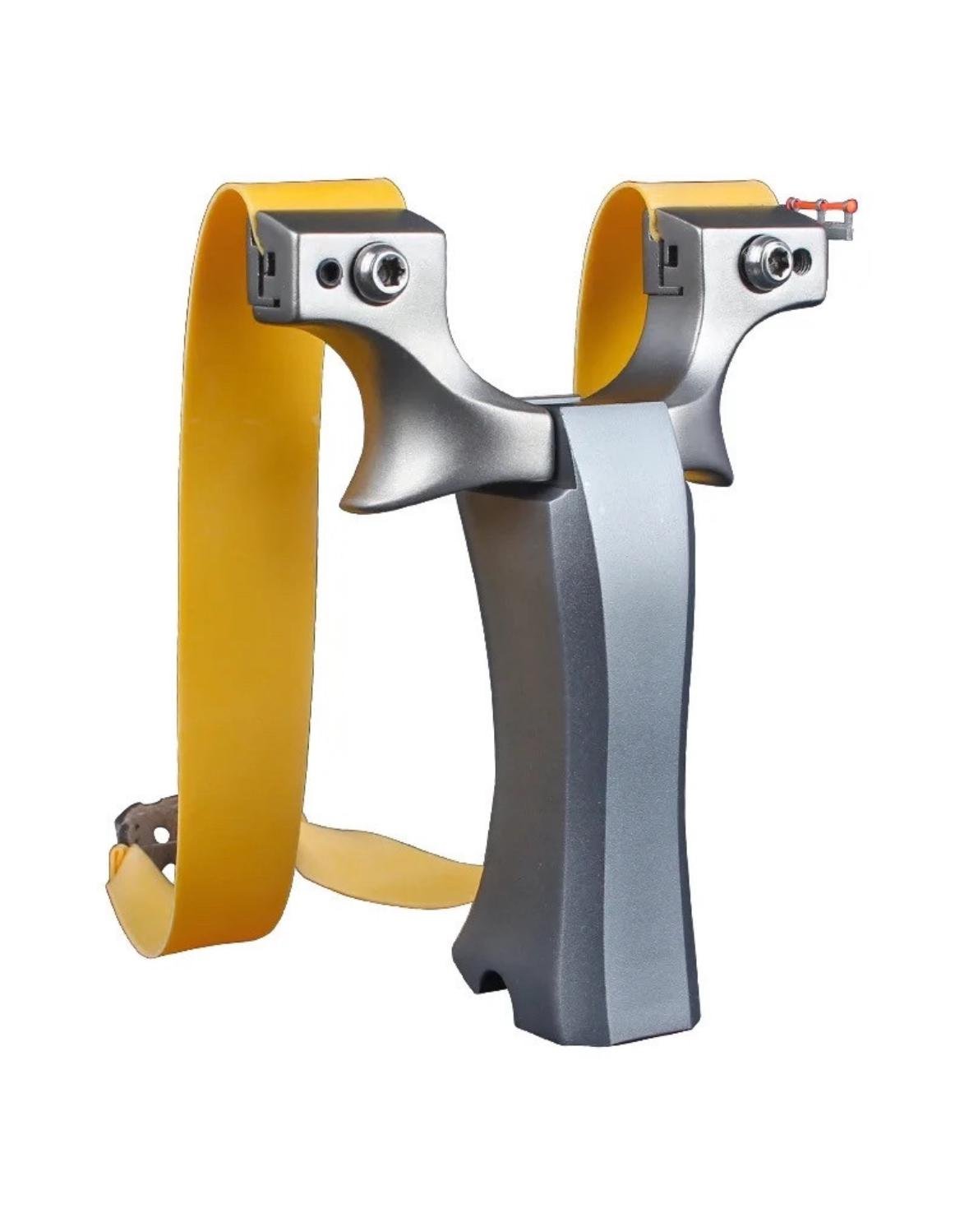 Рогатка преміум класу SFU Premium+ для полювання/риболовлі/точної стрільби металева (0030)