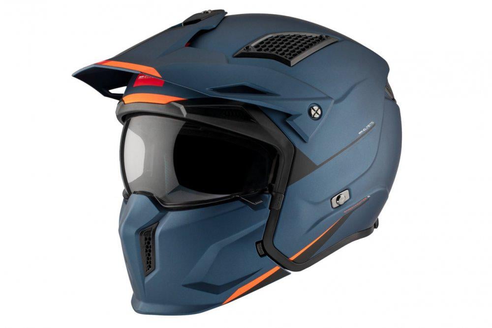Мотошлем MT HELMETS Streetfighter SV S Solid A7 ECE2206 M Matt Blue (35857) Мотошлем MT HELMETS Streetfighter SV S Solid A7 ECE2206 M Matt Blue (35857)
