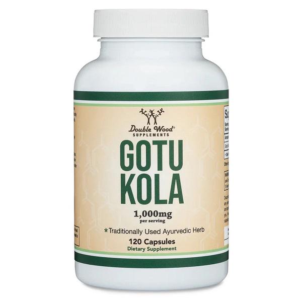 Комплекс для профилактики давления и кровообращения Double Wood Gotu Kola 500 mg 120 капс. (000021874)