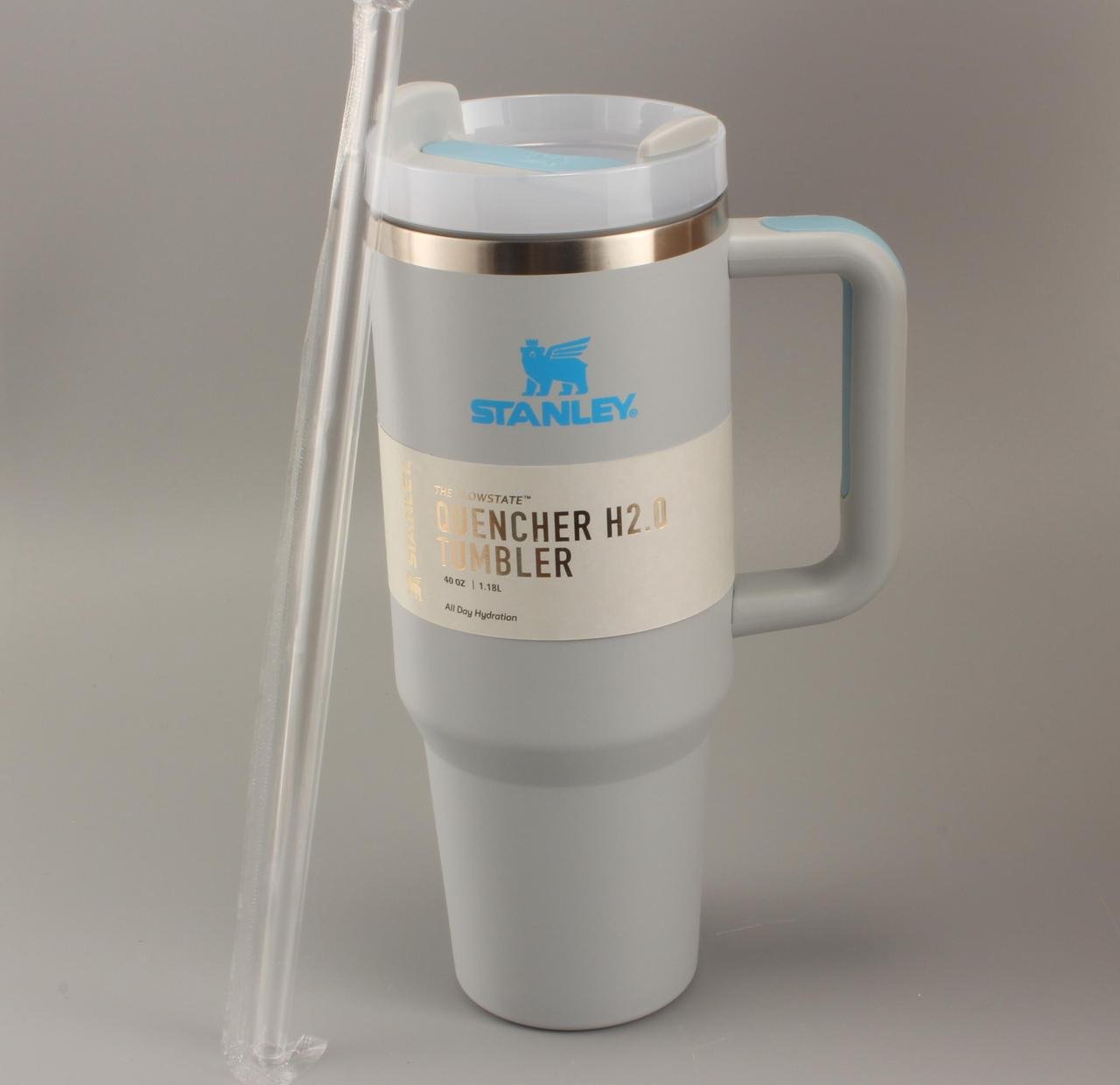 Термочашка Stanley Quencher H2.0 Tumbler из нержавеющей стали Fog 1,18 л (KT6007806)