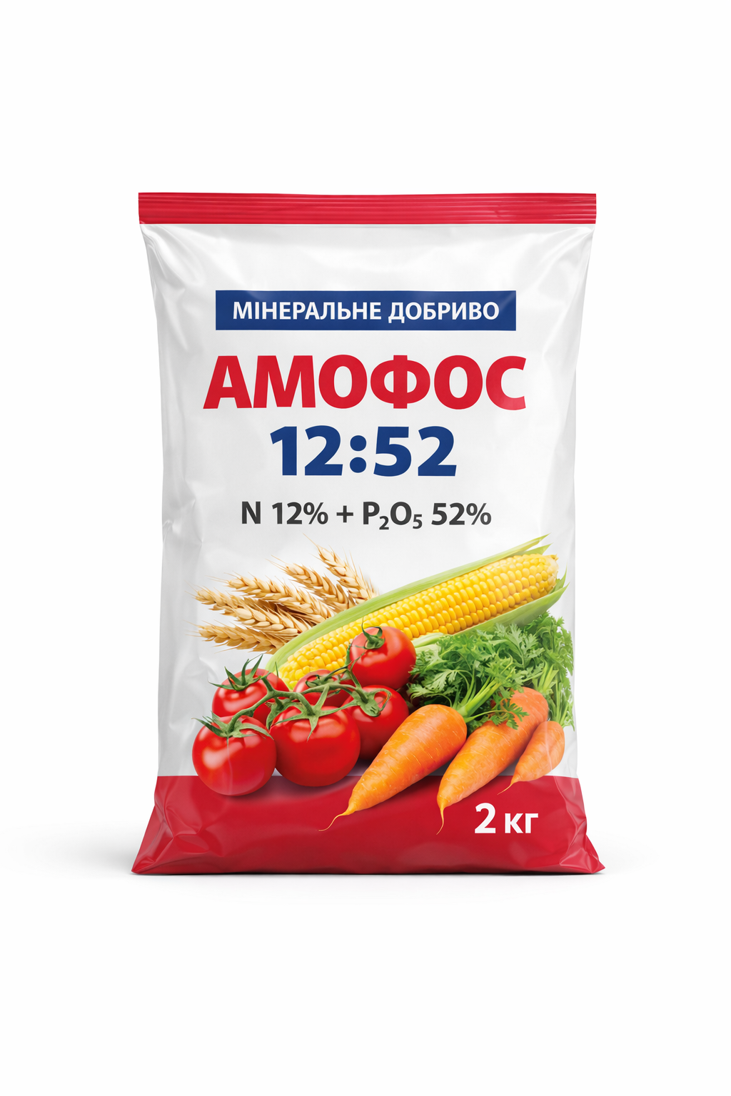 Аммофос 12:52 минеральное удобрение 2 кг