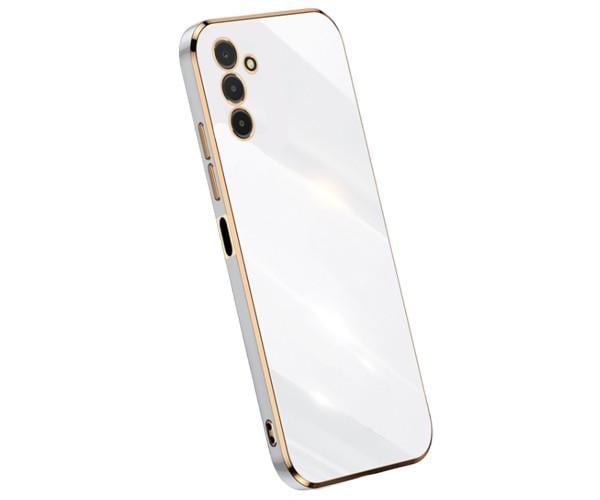 Чехол накладка Silicone Adds 6D для Samsung Galaxy A15 / A15 5G Белый Чехол накладка Silicone Adds 6D для Samsung Galaxy A15 / A15 5G Белый