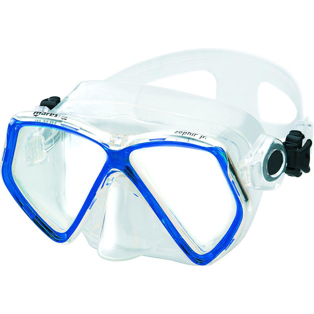 Маска для снорклинга Mares Zephir Jr детская Синий (411324.BLCL)