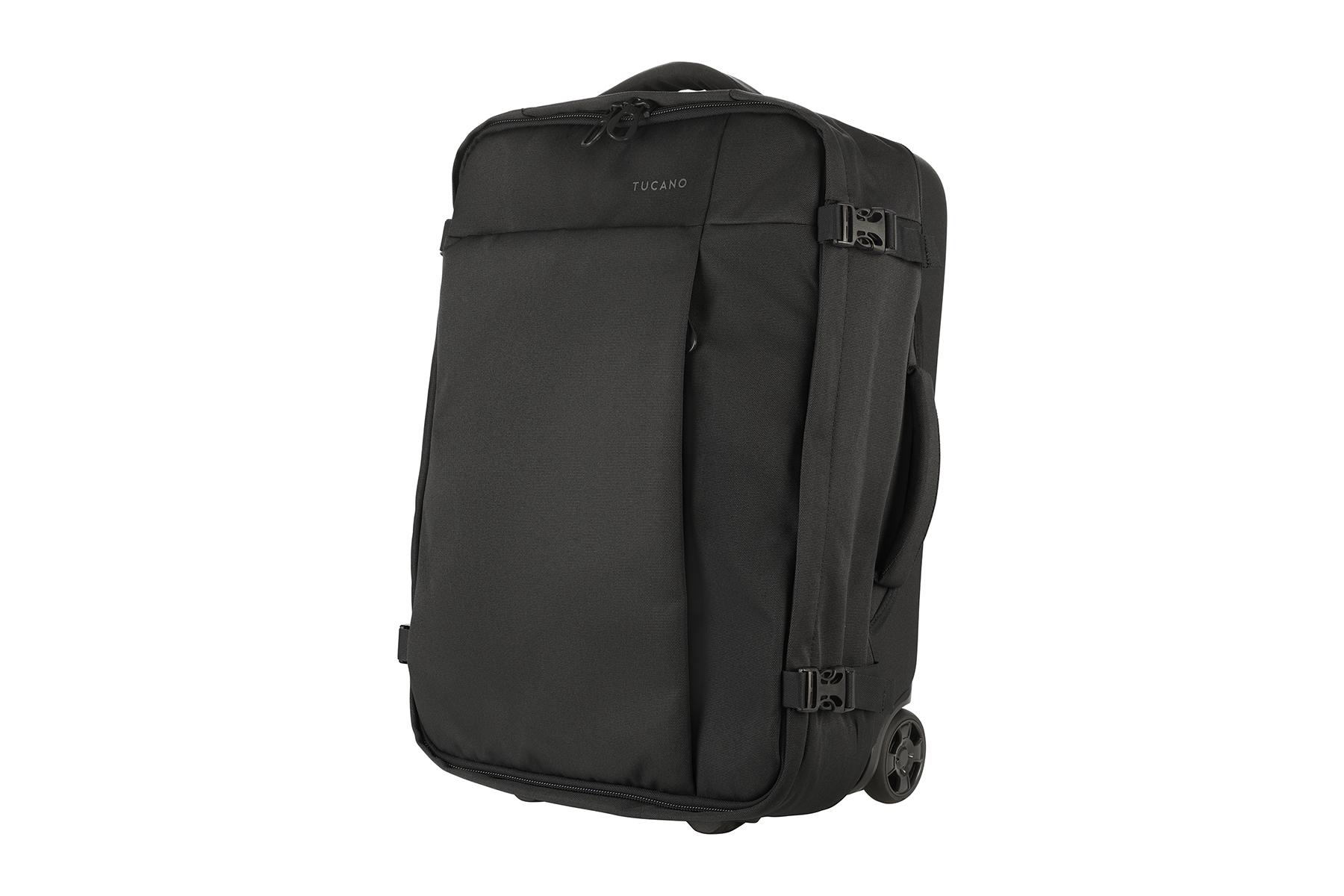 Сумка дорожная Tucano Tugo S Trolley полиэстер с колесной системой 34 л Черный (636002) - фото 2 Сумка дорожная Tucano Tugo S Trolley полиэстер с колесной системой 34 л Черный (636002) - фото 2