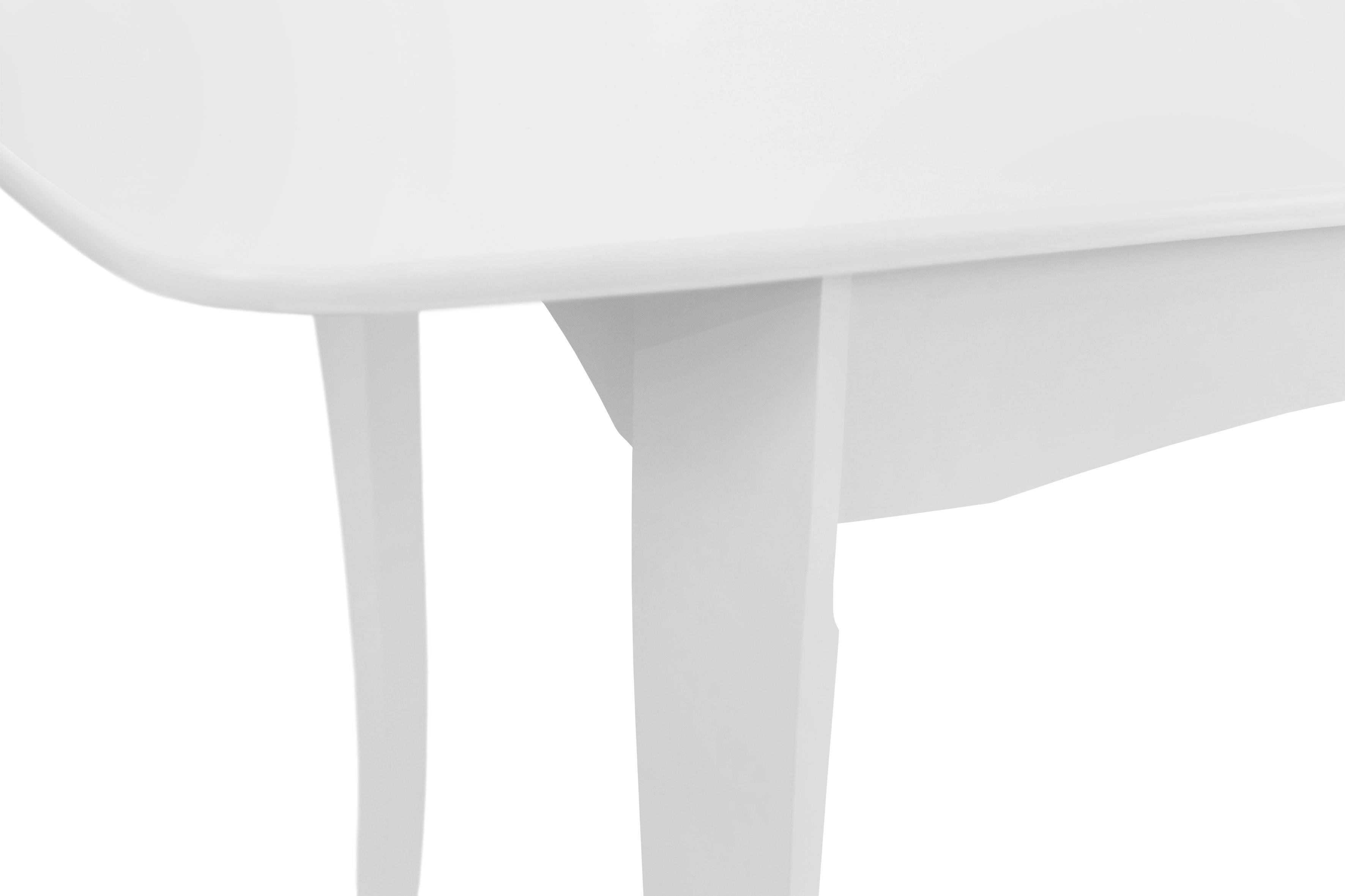 Обеденный стол-трансформер раскладной CHELSIE Белый - фото 6 Обеденный стол-трансформер раскладной CHELSIE Белый - фото 6