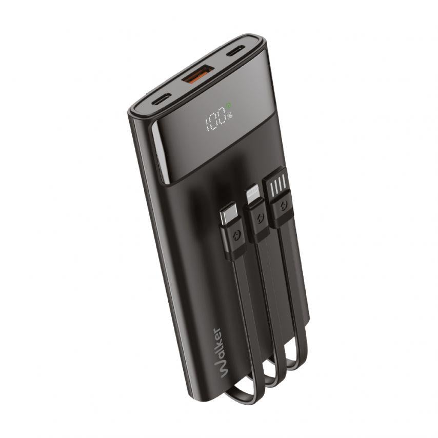 Повербанк Walker 10000 mAh Black (WB-615)