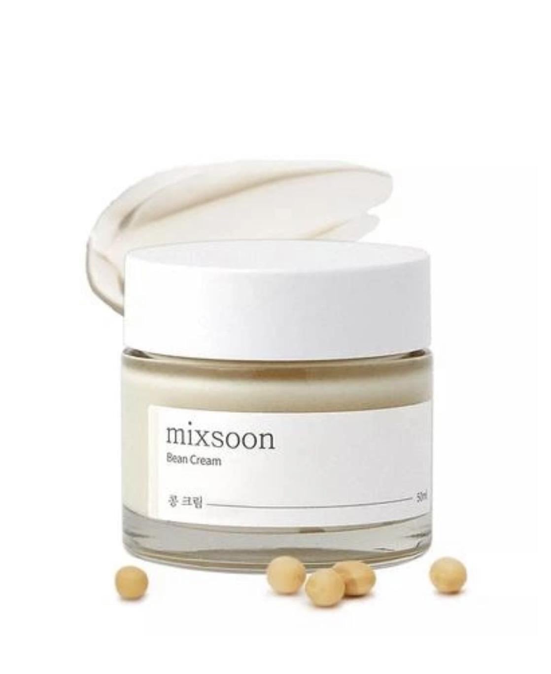 Крем для обличчя зволожувальний Mixsoon Bean Cream із соєвими бобами 50 мл (8809732910661)
