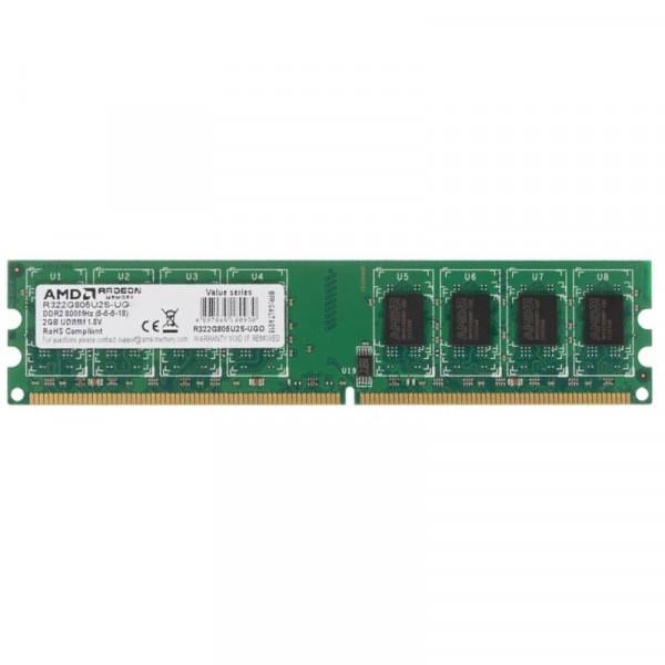 Оперативная память AMD DDR2 Memory R322G805U2S-UG 2048M 800 MHz (577119) - фото 1