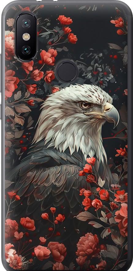 Чохол на Xiaomi Mi A2 Квітковий вартовий (6102u-1481-42517)