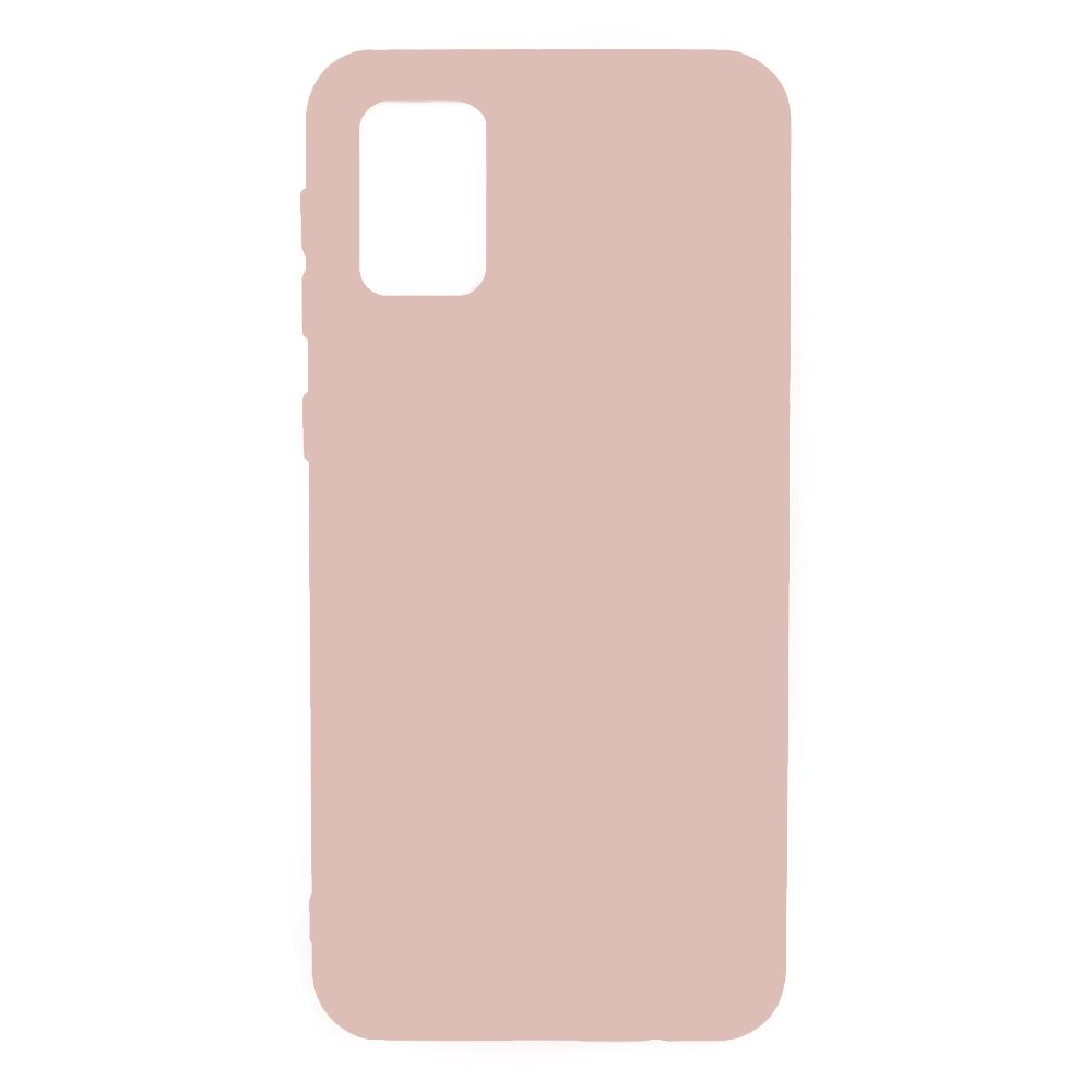 Чехол Jelly Silicone Case Samsung A03s Pink Sand (19)