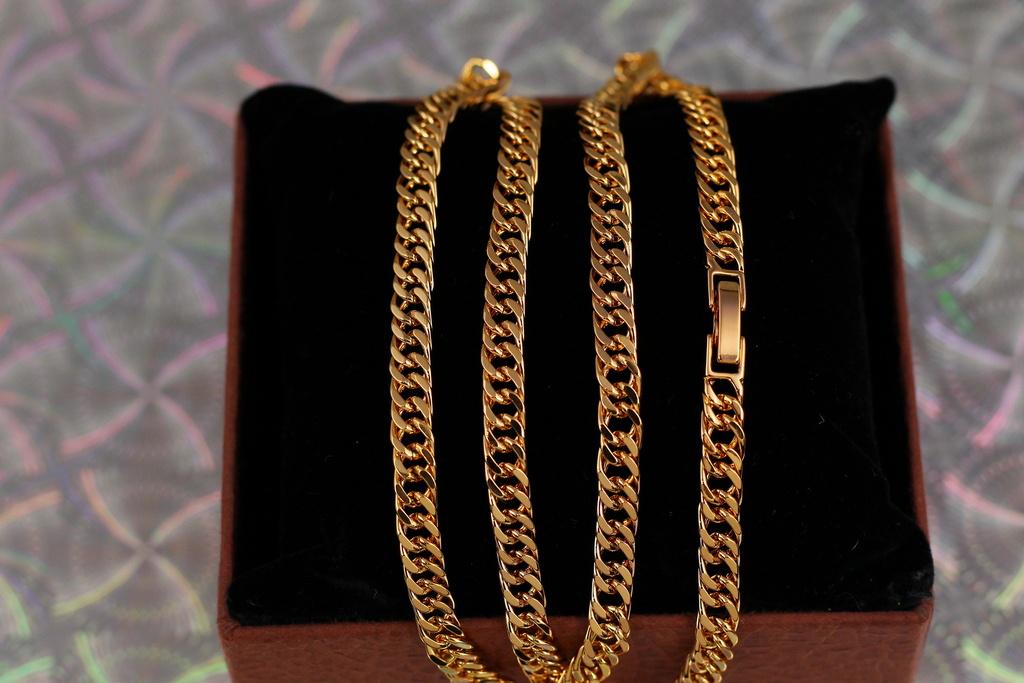 Цепь Xuping Jewelry Кобра 50 см 5 мм Золотистый (996422444)