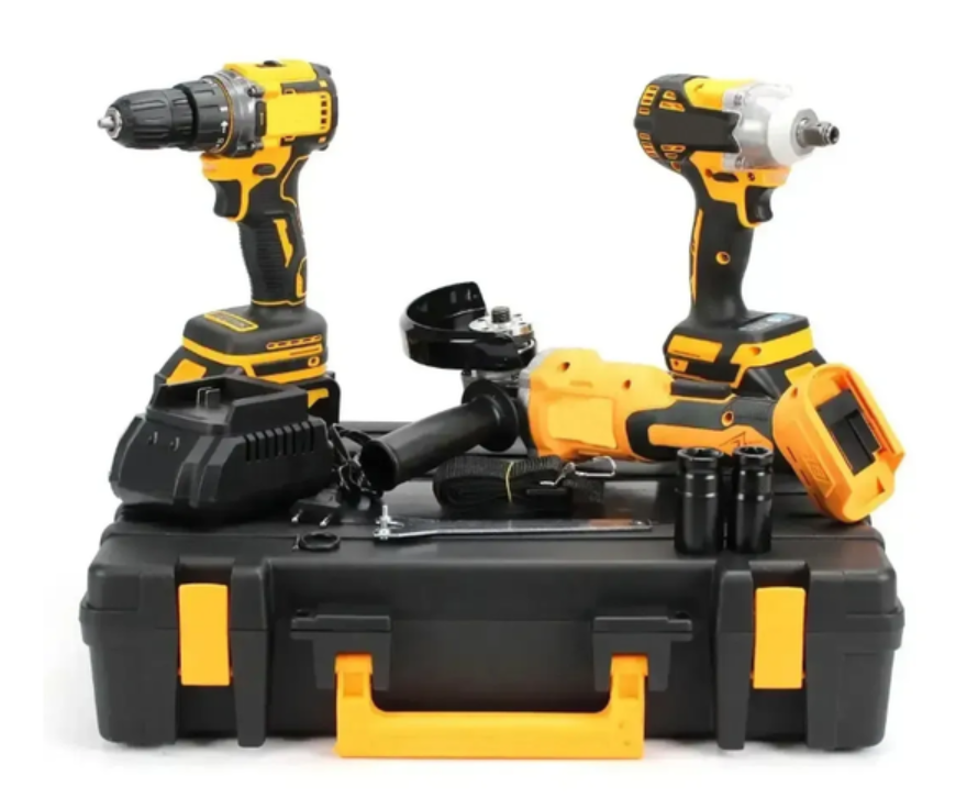 Набір інструменту акумуляторний шуруповерт/гайковерт/шліфувальна машинка (32763052)