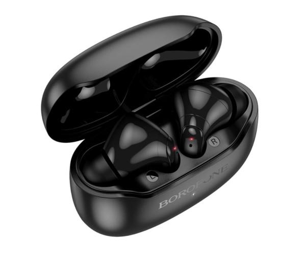 Наушники беспроводные Borofone TWS FQ1 320 mAh Black