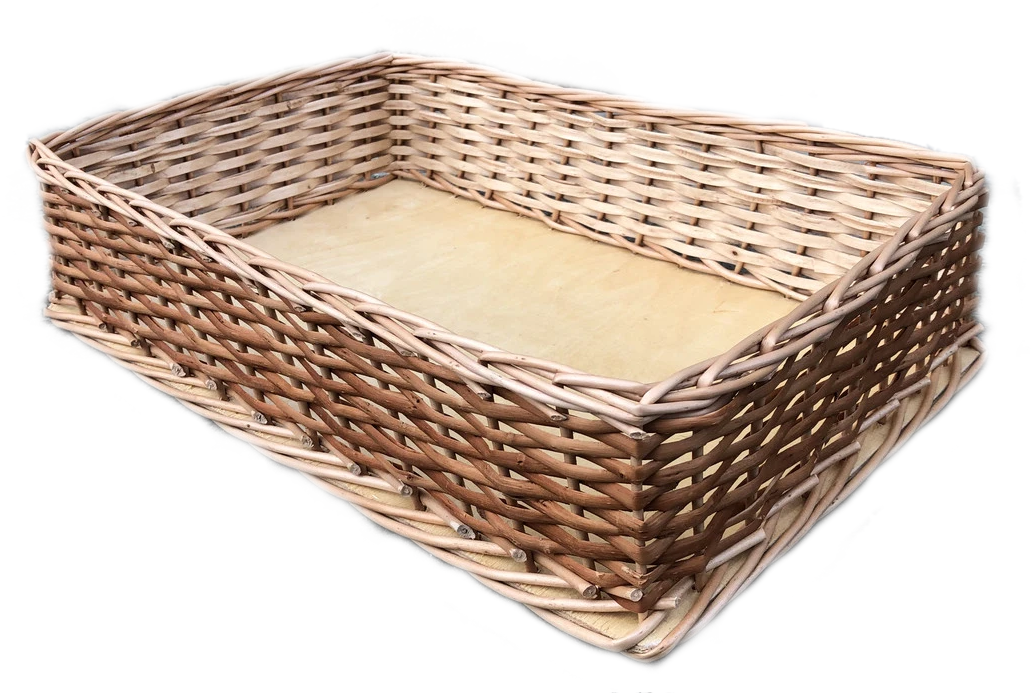 Лоток плетений під овочі і фрукти 45x30x10 см