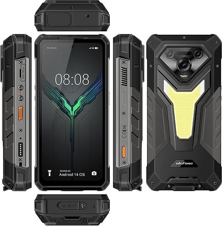 Смартфон Ulefone Armor 34 5G 16/512 Гб Night Vision Global Version Black (2747620424) - фото 4 Смартфон Ulefone Armor 34 5G 16/512 Гб Night Vision Global Version Black (2747620424) - фото 4