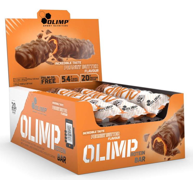 Протеиновый батончик Olimp Nutrition Protein Bar 12 х 64 g Peanut Butter