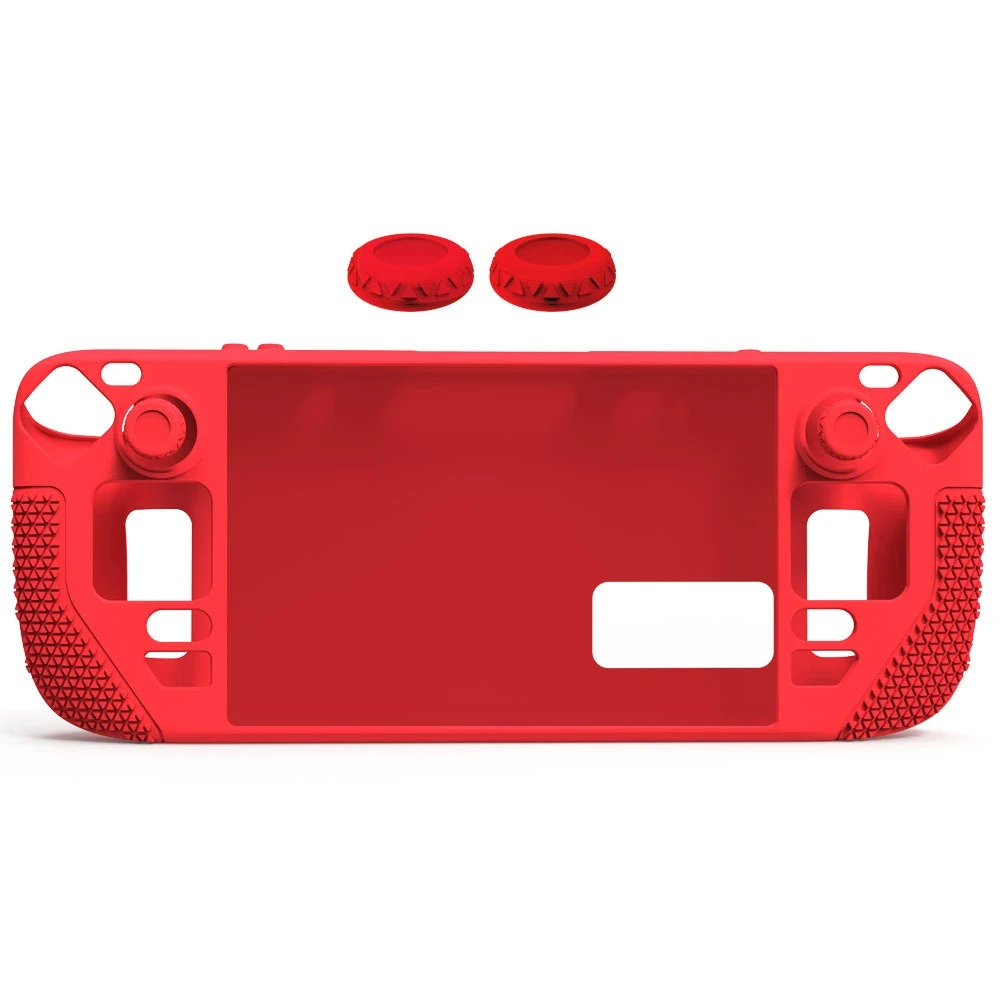 Чохол Dobe Silicone Case для Valve Steam Deck Red (2496222144)