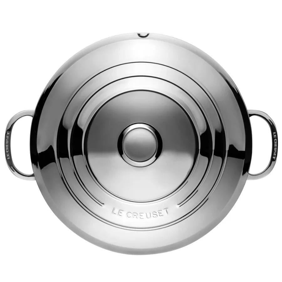Кастрюля Le Creuset из нержавеющей стали 3-Ply Plus 5,3 л 24 см Серебристый (96602124000000) - фото 3