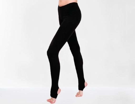 Лосины с пяткой VLKN для художественной гимнастики утепленные р. 28 рост 110-116 см Черный (6936116100650) - фото 2 Лосины с пяткой VLKN для художественной гимнастики утепленные р. 28 рост 110-116 см Черный (6936116100650) - фото 2