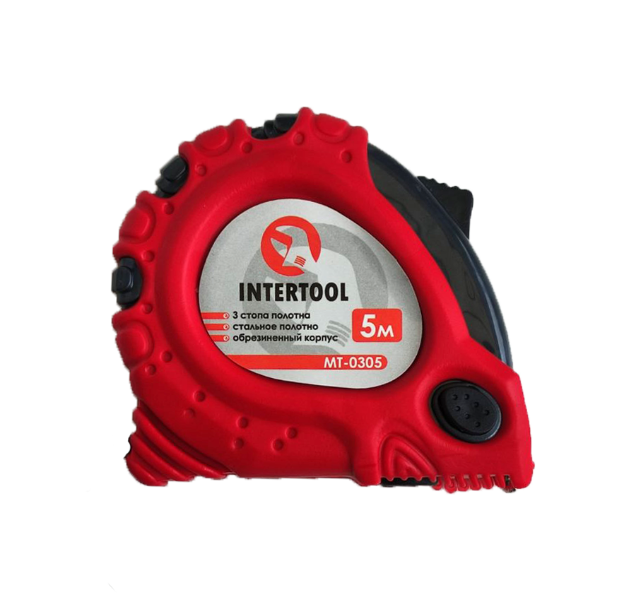 Рулетка Intertool 5,0 м х 19 мм (MT-0305)