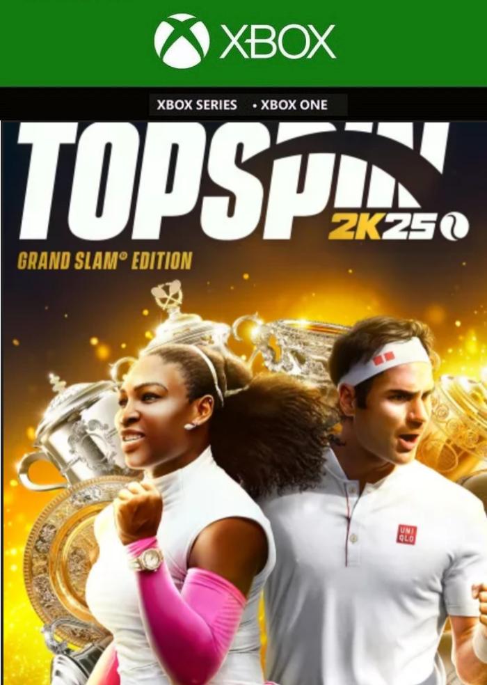 Ключ активации TopSpin 2K25 Grand Slam Edition для Xbox One/Series S/X (88364927)
