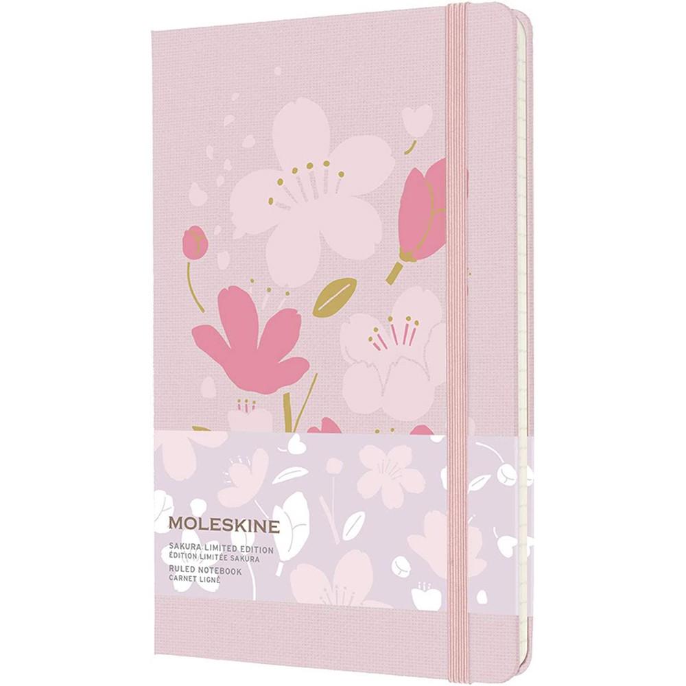 Записная книжка Moleskine Limited Edition Sakura средняя в линию (LESU04QP060)