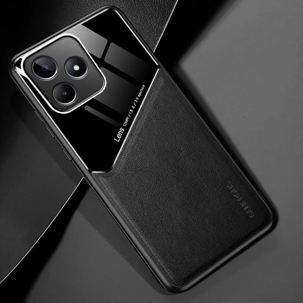 Комбинированный чехол Generous Realme C53 Black (36180-2B) Комбинированный чехол Generous Realme C53 Black (36180-2B)