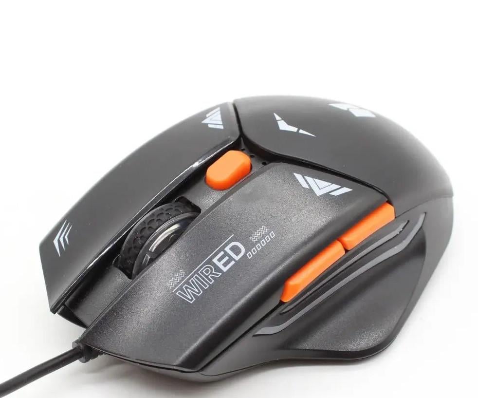 Мышь проводная геймерская RGB 550E с эффектной подсветкой (9930) Мышь проводная геймерская RGB 550E с эффектной подсветкой (9930)