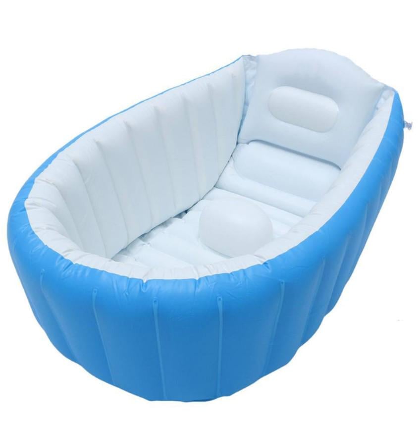 Ванна для немовлят і дітей надувна з нековзним дном 98х65х28 см