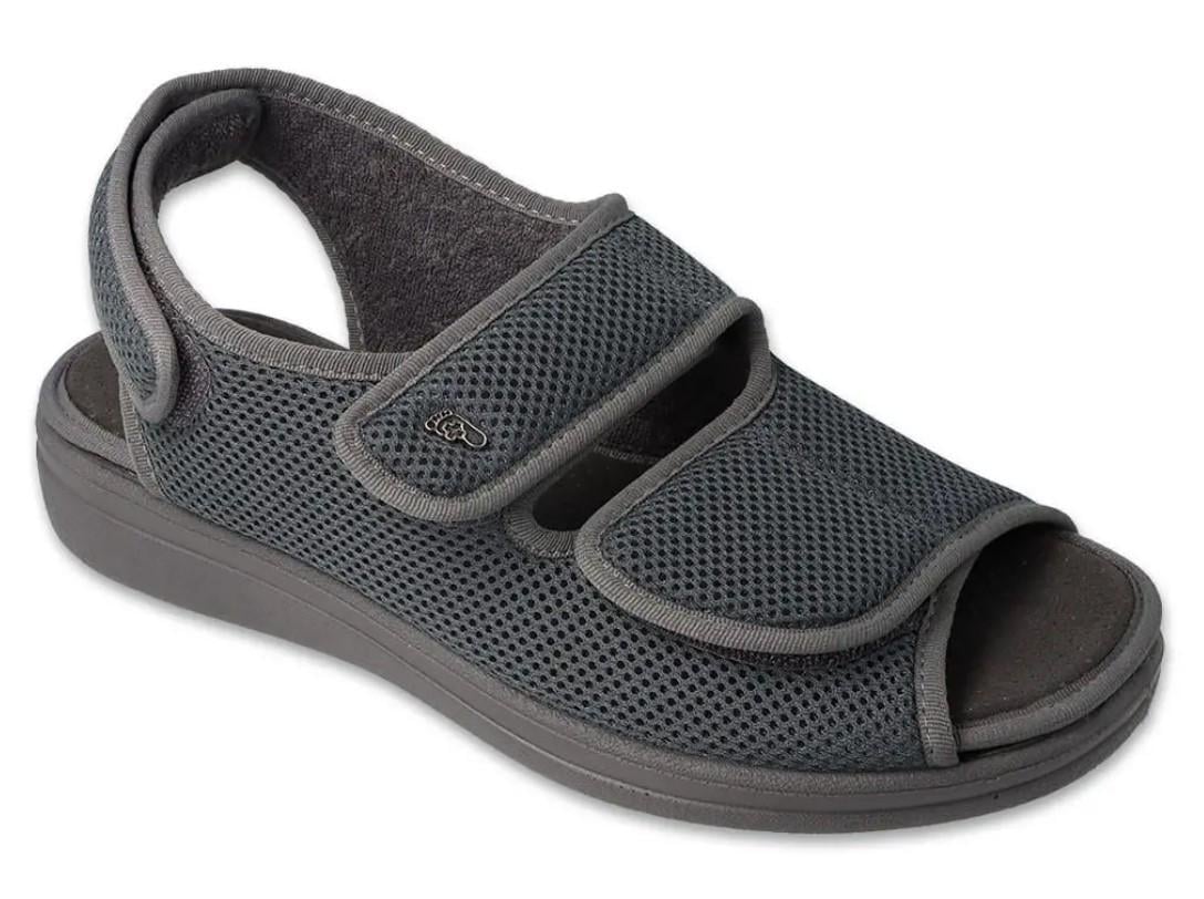 Сандалии мужские диабетические для проблемных ног DrOrto System 077M003 р. 45 Серый